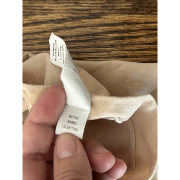 SPANXsculpt Seamless PowerHigh-Waisted Mid-Thigh Short Nude Sz Large Shapewear - Picture 8 of 12